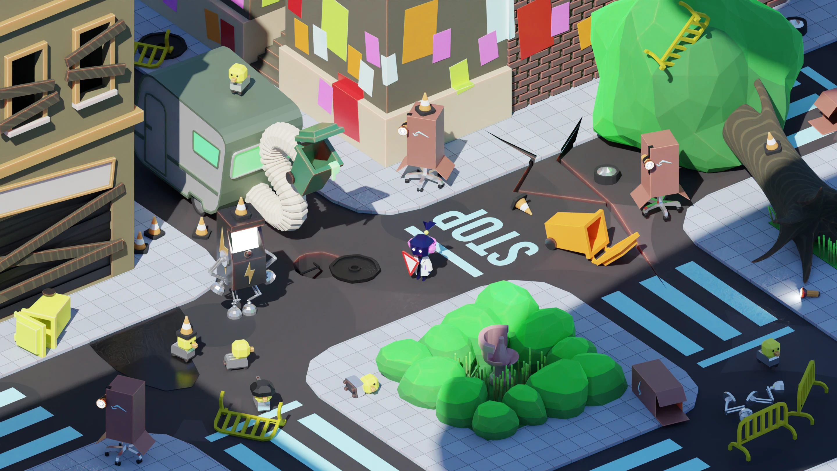 high definition background scene