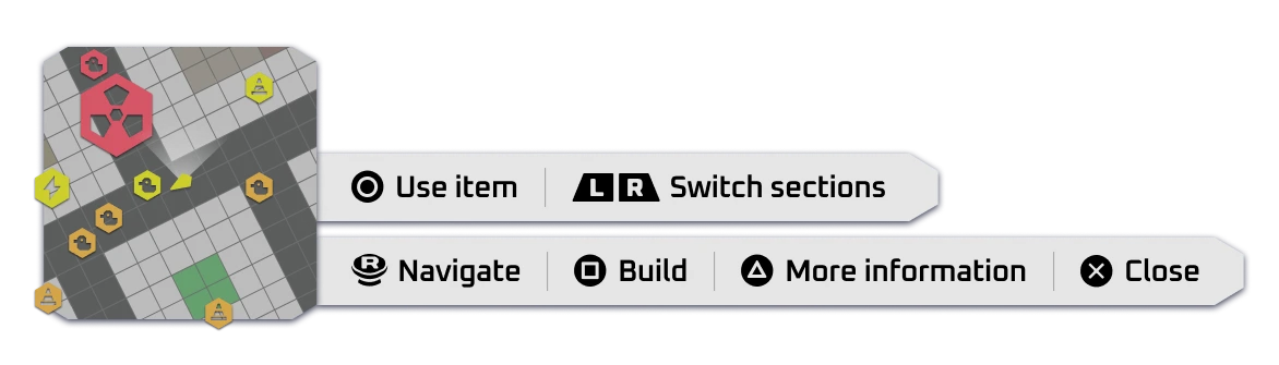 UI element detail of the HUD components