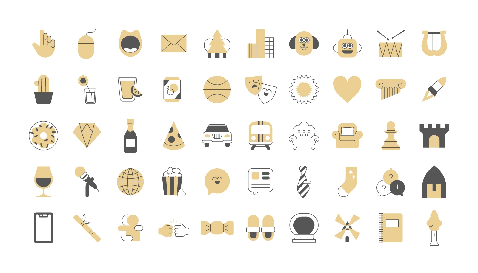 survey icons